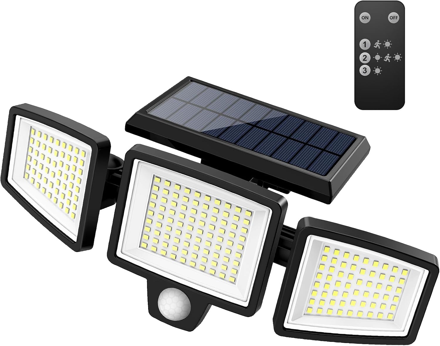 Solar Security Light (w/Remote)