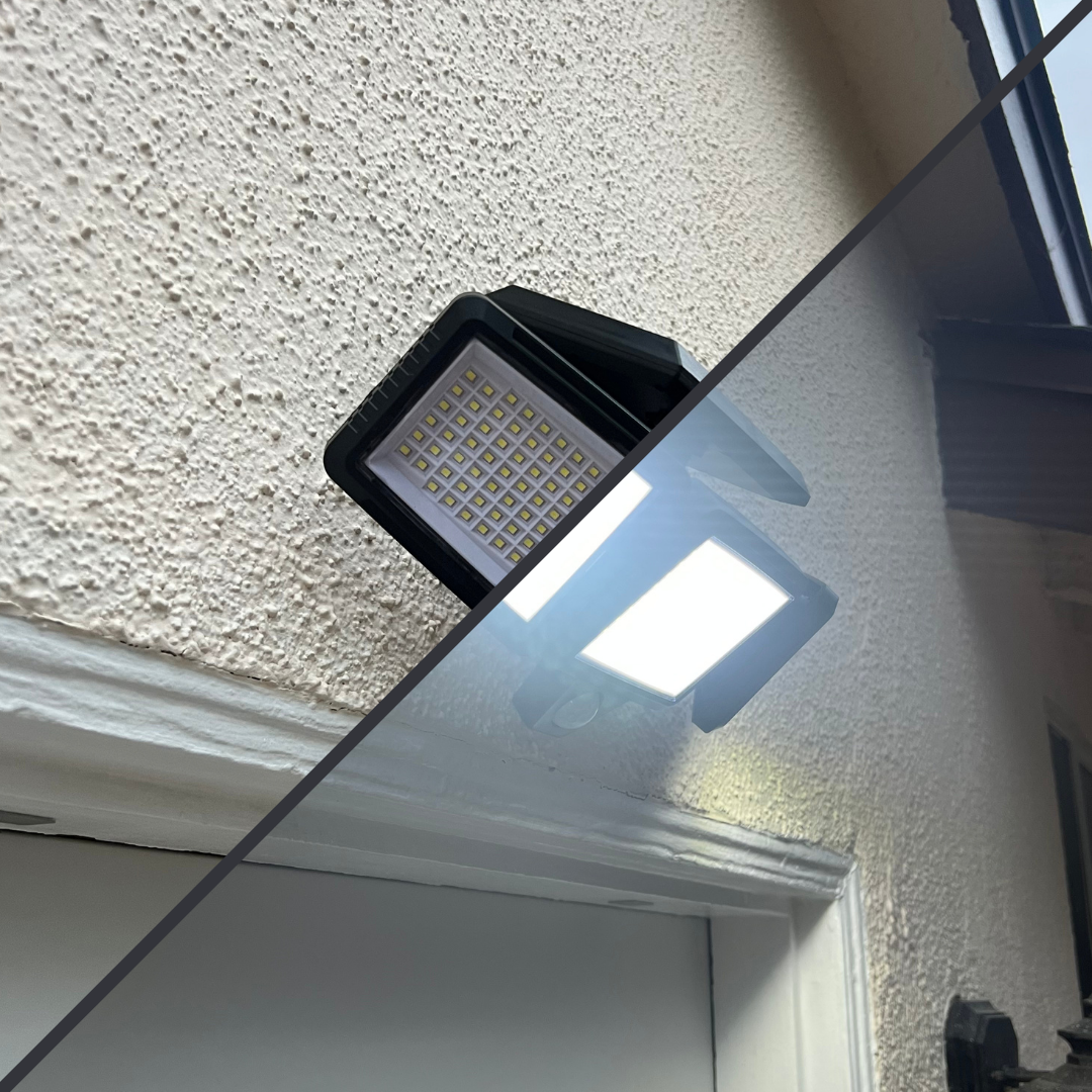 Solar Security Light (w/Remote)